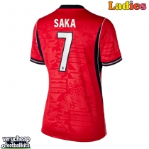 England Bukayo Saka #7 Replica Away Shirt Ladies World Cup 2026 Short Sleeve